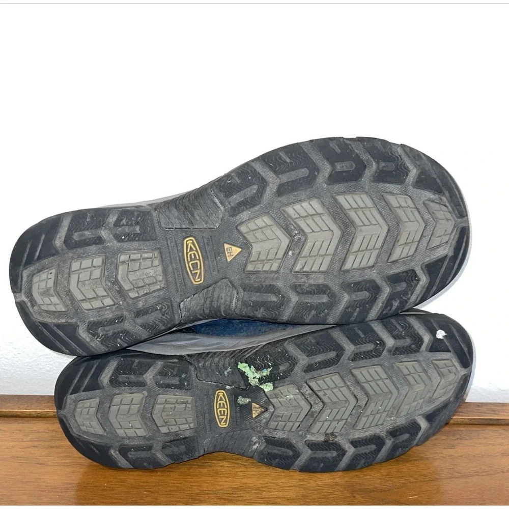 KEEN Z5018 Utility Flint II Sport Men's sneakers Midnight‎ Navy/Steel Size 10D